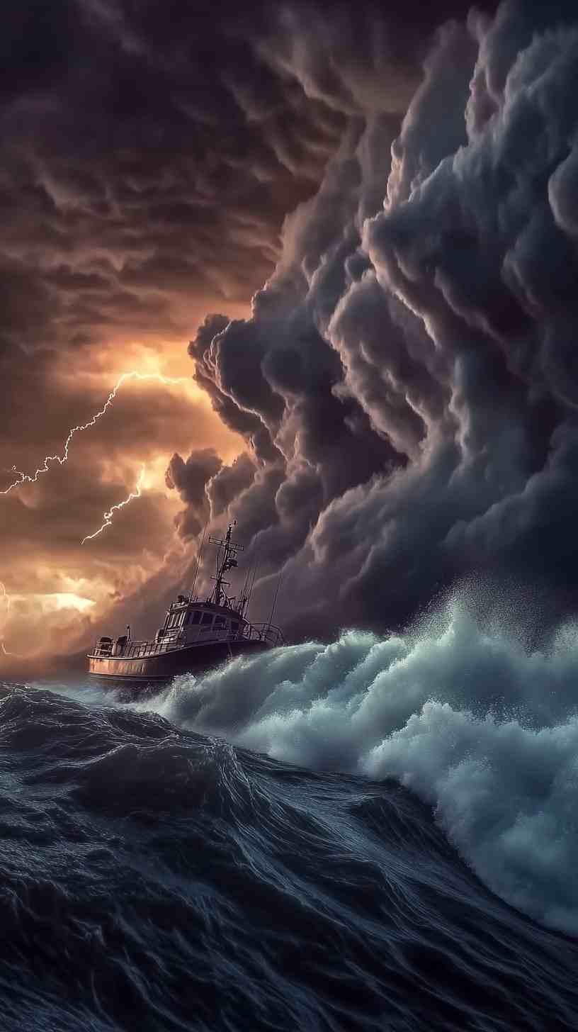 Best Wallpaper for Boat Storm Watch 4K HD Images Best Wallpaper for Boat Storm Watch 4K HD Images
