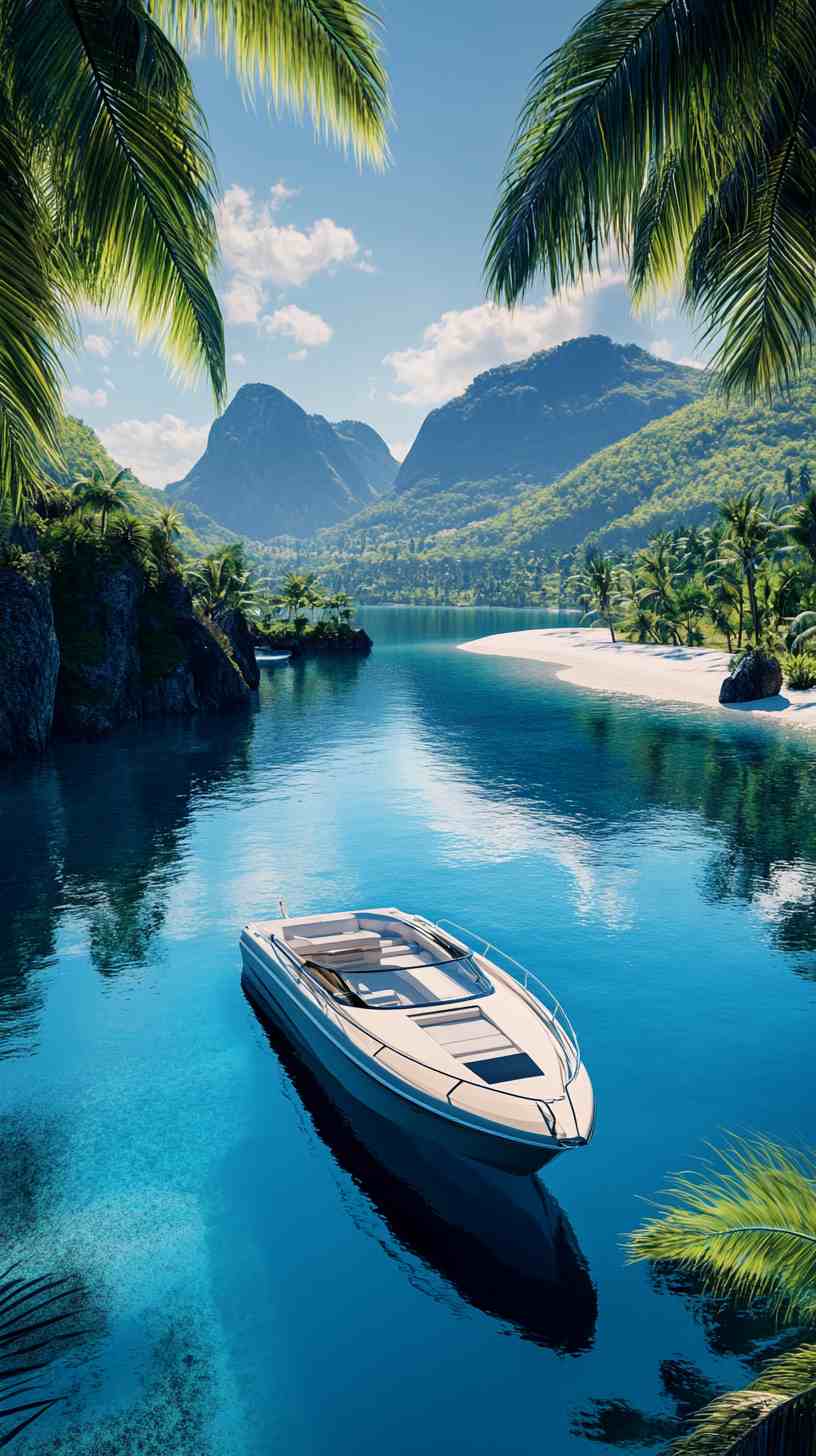 Blue Water Image Boat 4K HD Wallpapers Blue Water Image Boat 4K HD Wallpapers