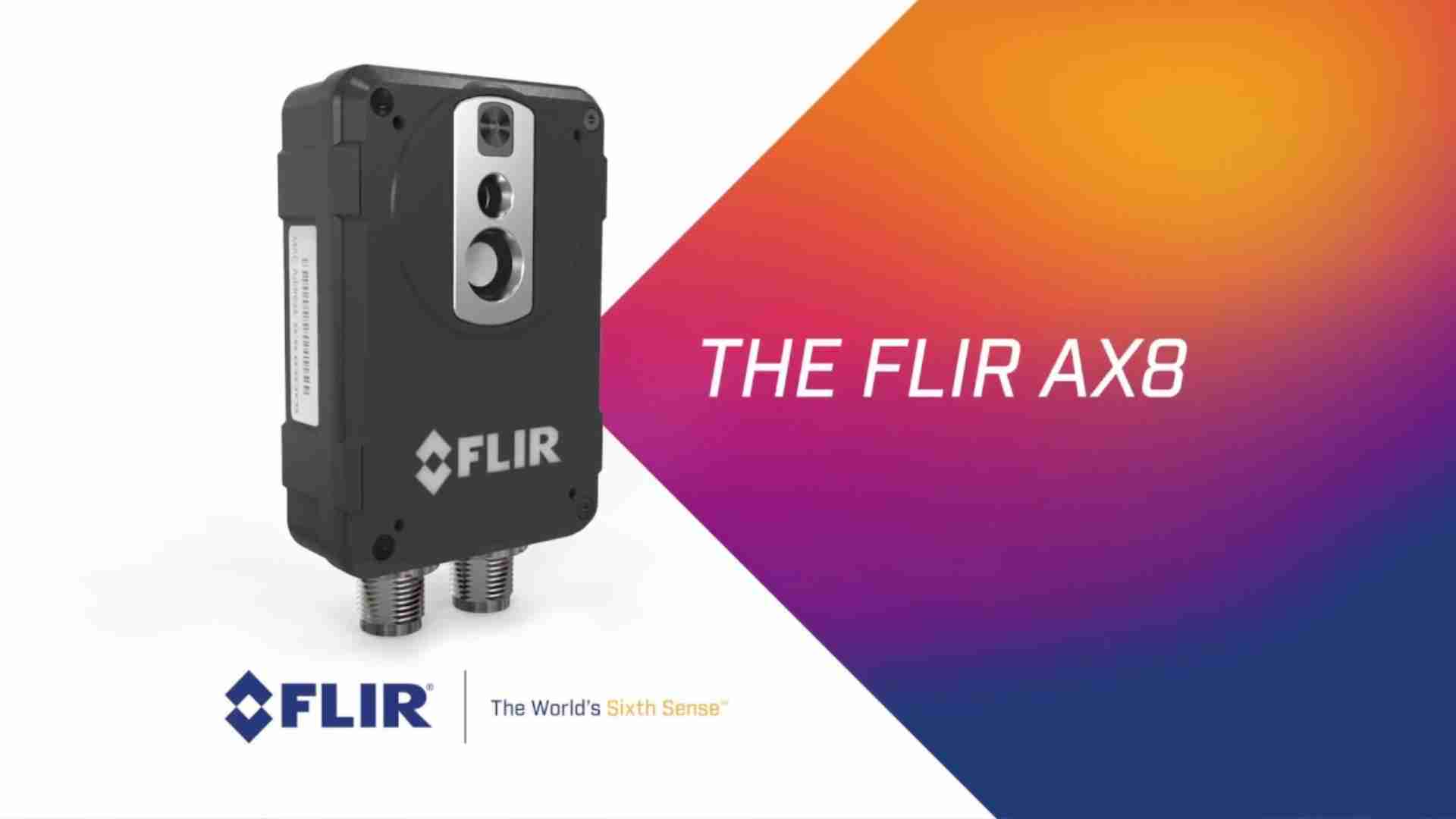 FLIR AX8 Thermal Imaging Camera for Continuous Condition and Safety Monitoring