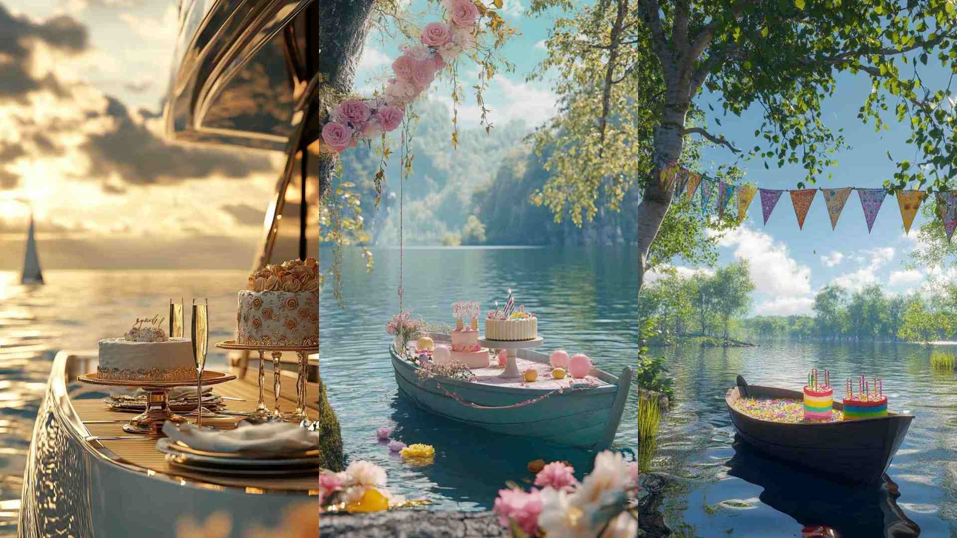Birthday Boat Images 4K HD Wallpapers