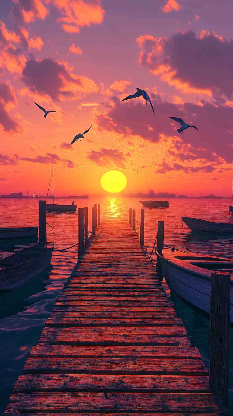 Boat Dock Wallpaper 4K HD Images Boat Dock Wallpaper 4K HD Images