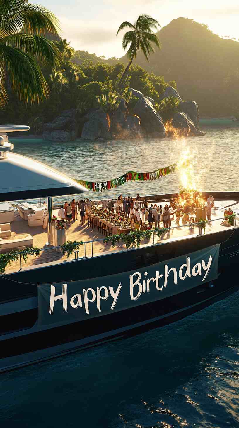 Boat Happy Birthday Images 4K HD Wallpapers Boat Happy Birthday Images 4K HD Wallpapers