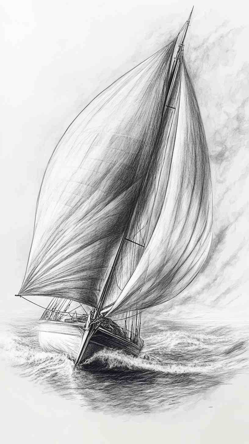 Boat Sketch Images 4K HD Wallpapers Boat Sketch Images 4K HD Wallpapers