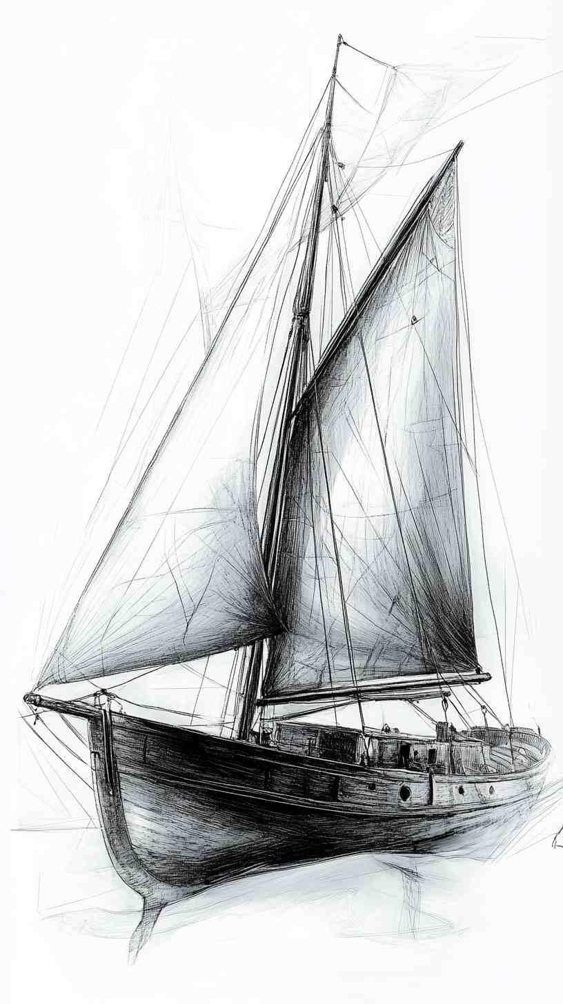 Boat Sketch Images 4K HD Wallpapers Boat Sketch Images 4K HD Wallpapers