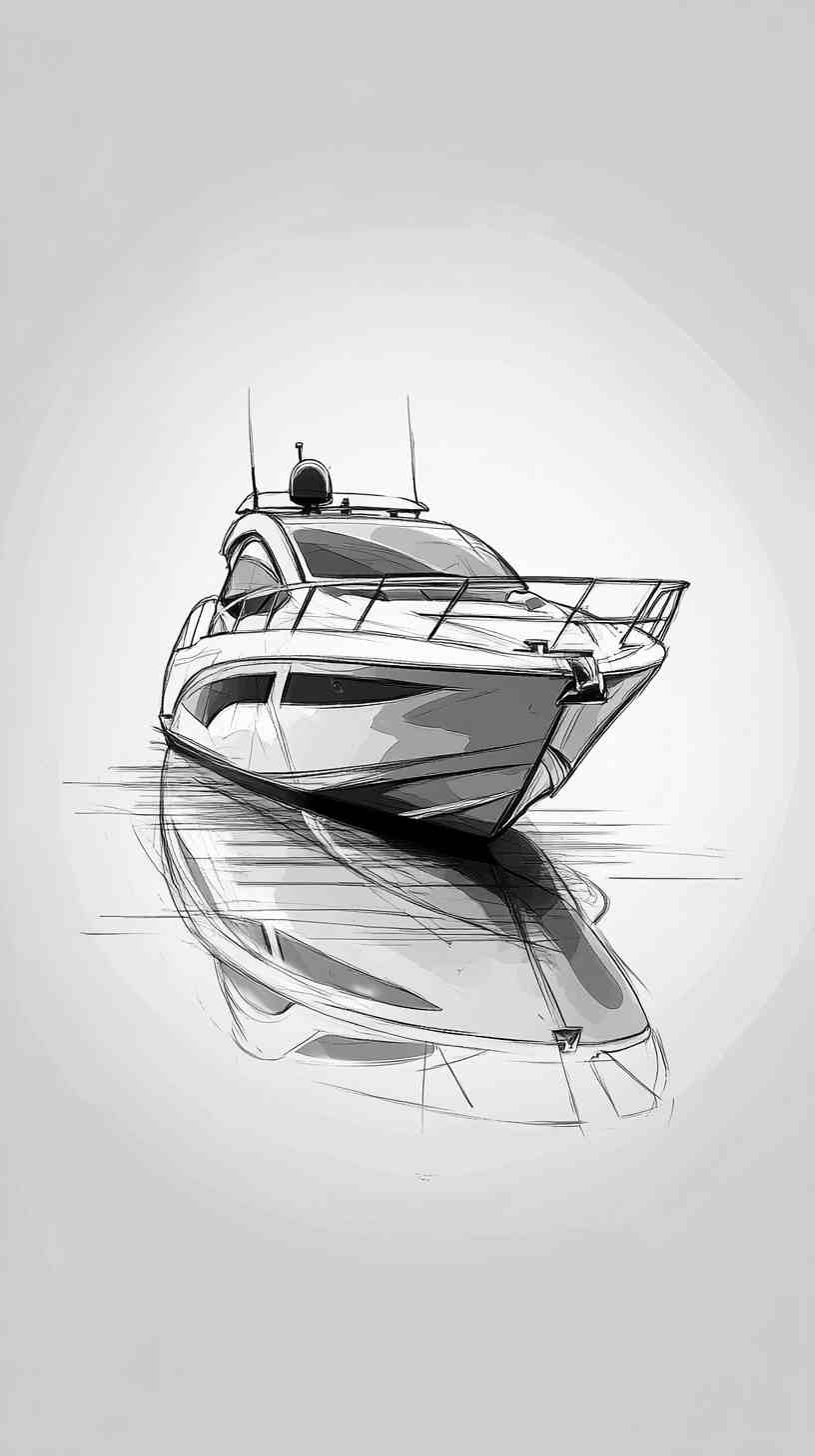 Boat Sketch Images 4K HD Wallpapers Boat Sketch Images 4K HD Wallpapers