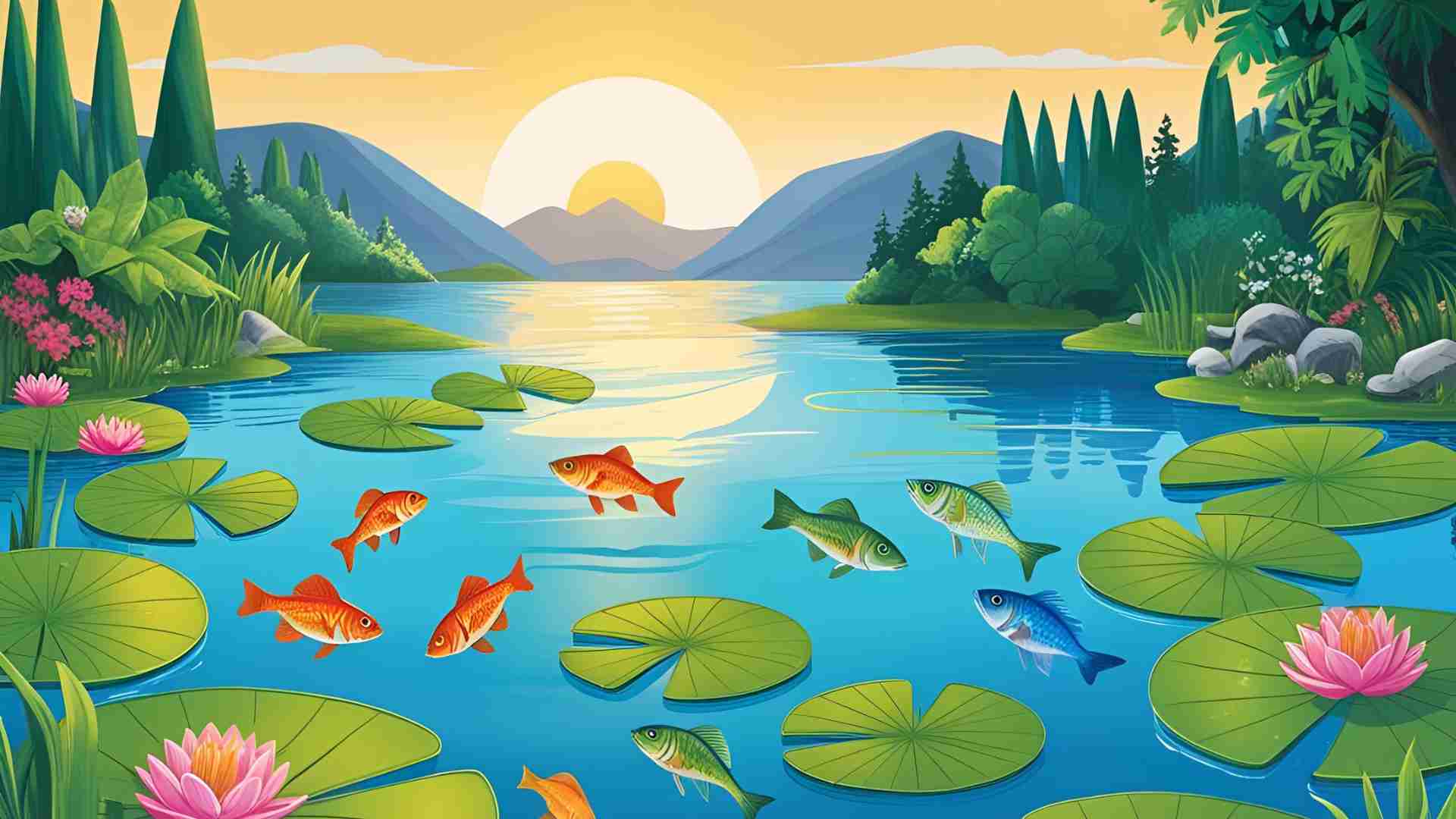 Exploring the Wonders of a Lake Ecosystem