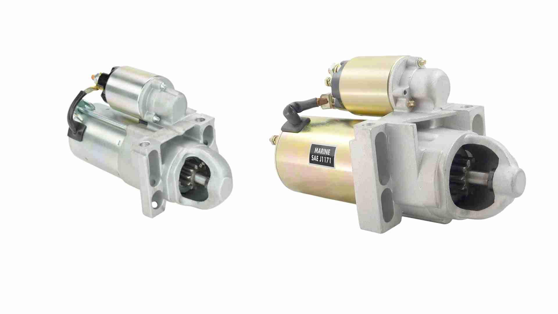 Comparing Marine and Automotive Starters