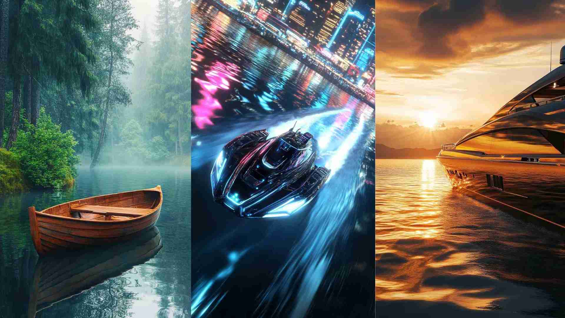 Boat Illustration PNG Images 4K HD Wallpapers