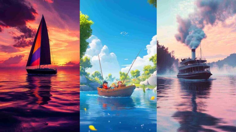 Boat on Water Clipart Images 4K HD Wallpapers