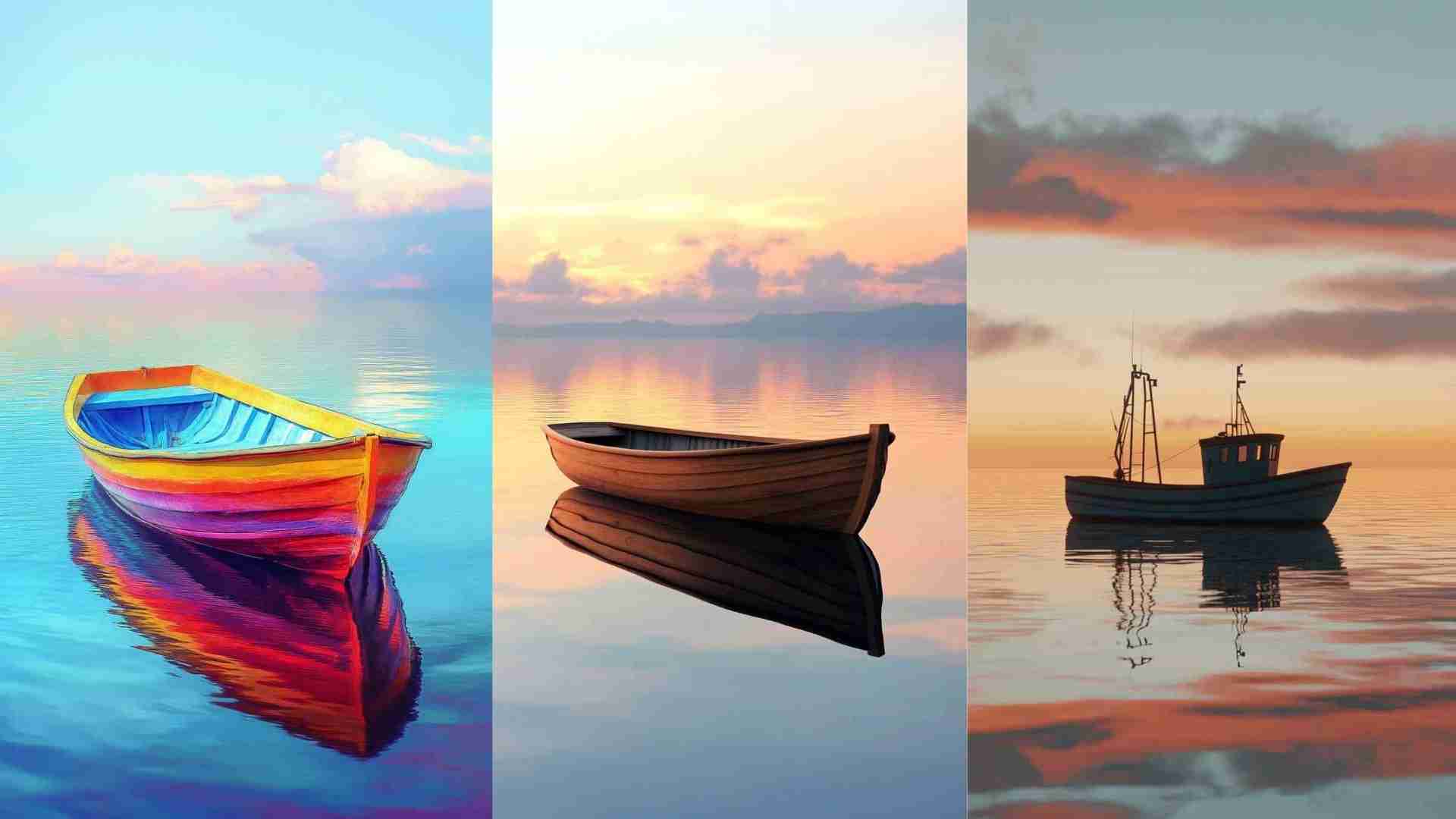 Boat on Water Free Wallpaper 4K HD Images