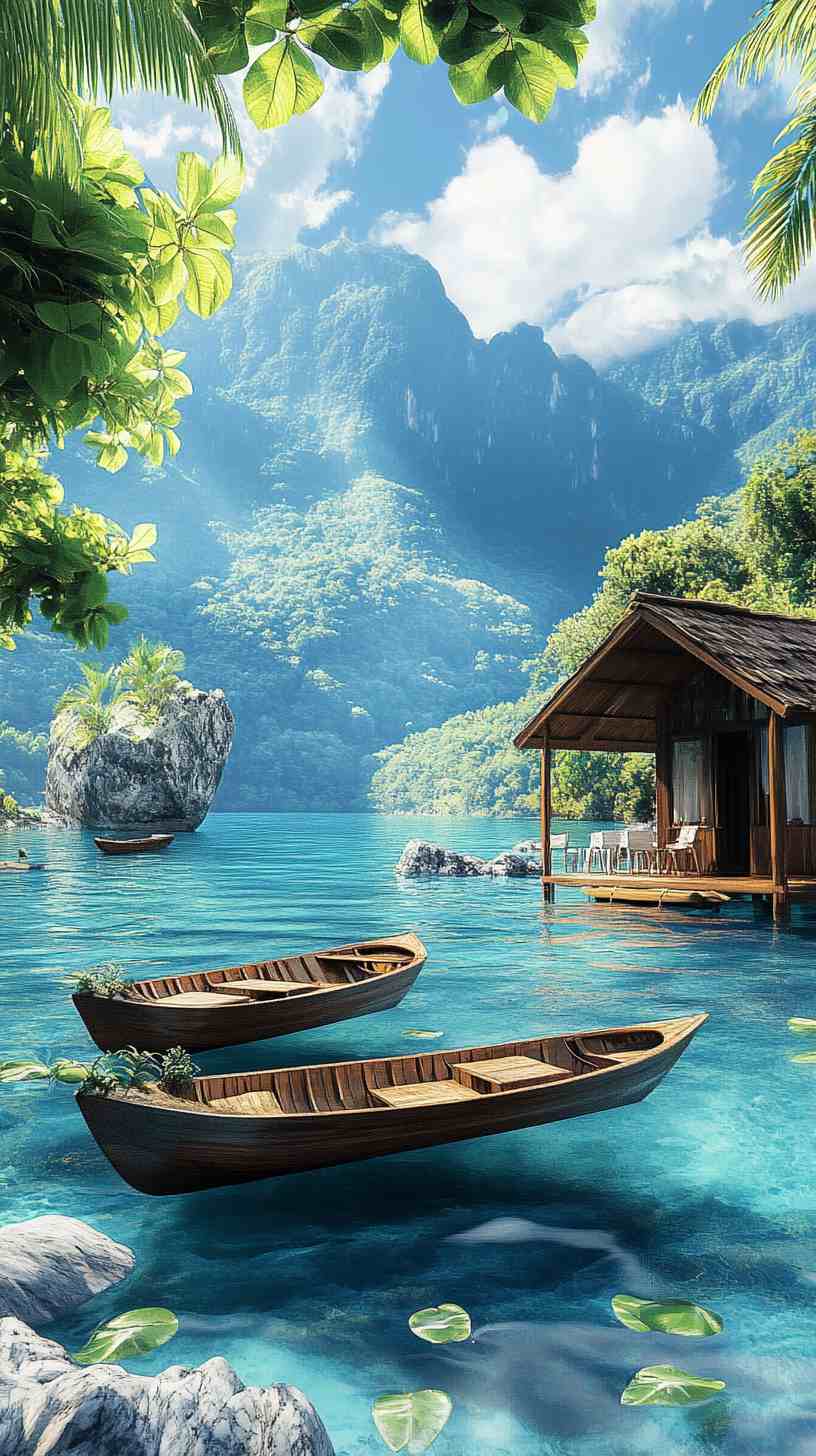 Boat House Wallpaper 4K HD Images Boat House Wallpaper 4K HD Images