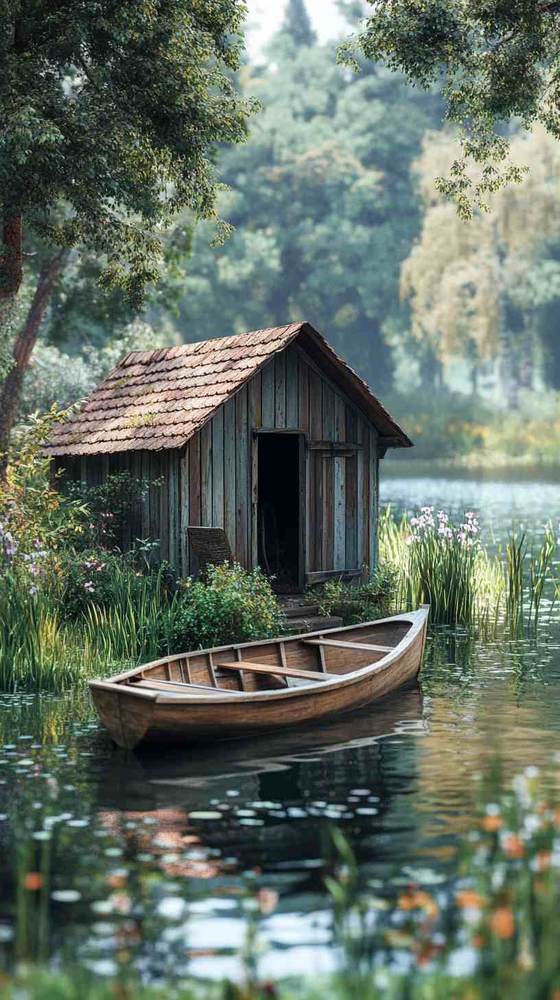 Boat House Wallpaper 4K HD Images Boat House Wallpaper 4K HD Images