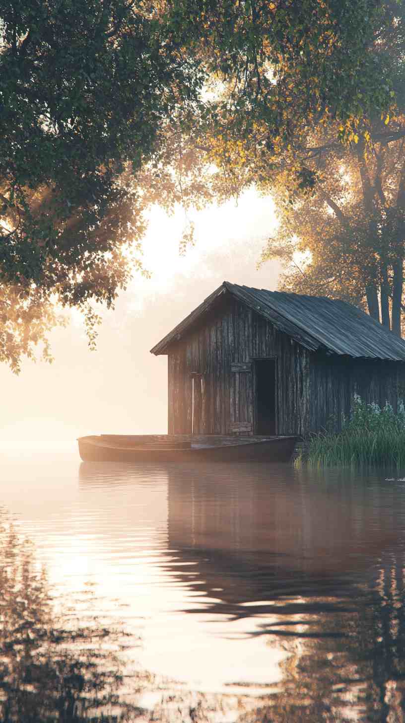 Boat House Wallpaper 4K HD Images Boat House Wallpaper 4K HD Images