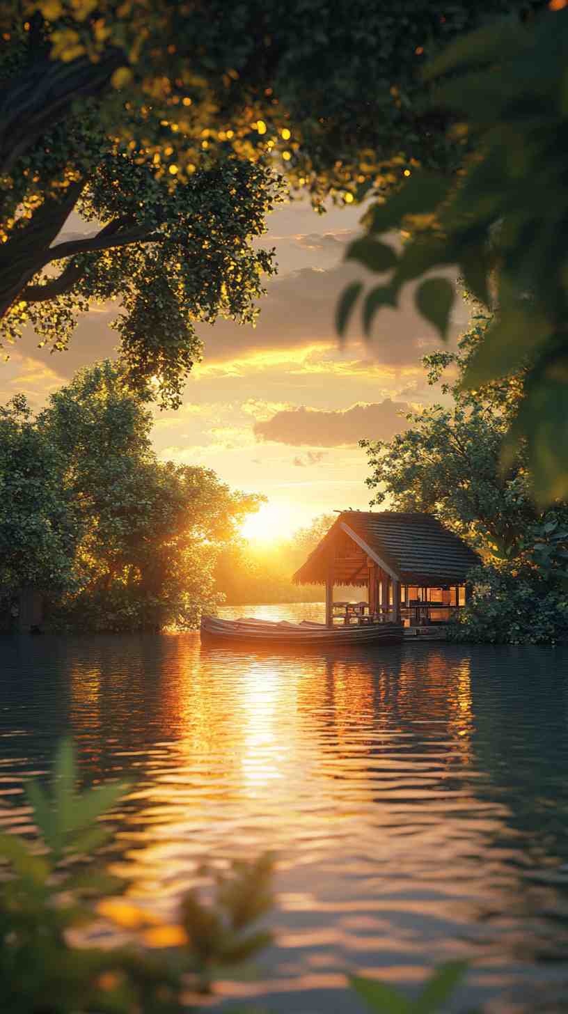 Boat House Wallpaper 4K HD Images Boat House Wallpaper 4K HD Images