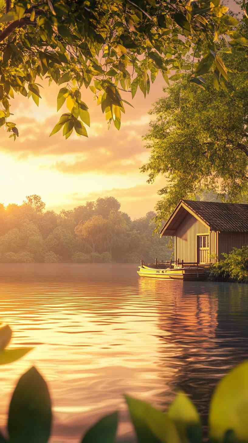 Boat House Wallpaper 4K HD Images Boat House Wallpaper 4K HD Images
