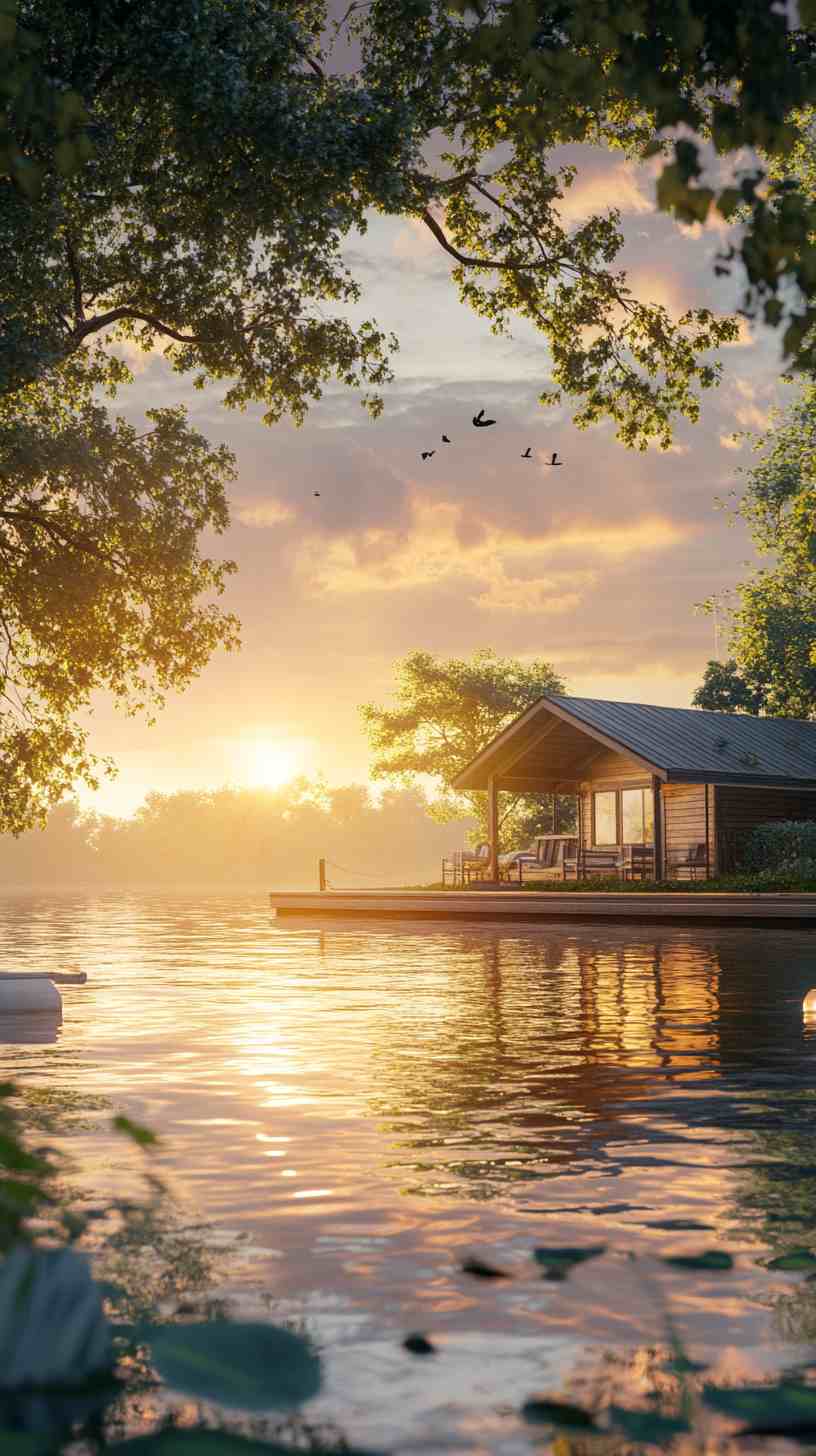 Boat House Wallpaper 4K HD Images Boat House Wallpaper 4K HD Images