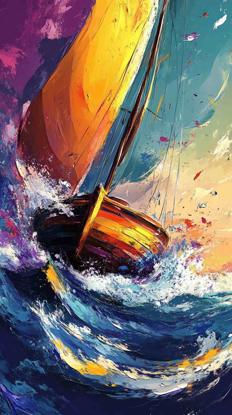 Boat Painting Designs 4K HD Wallpapers Boat Painting Designs 4K HD Wallpapers