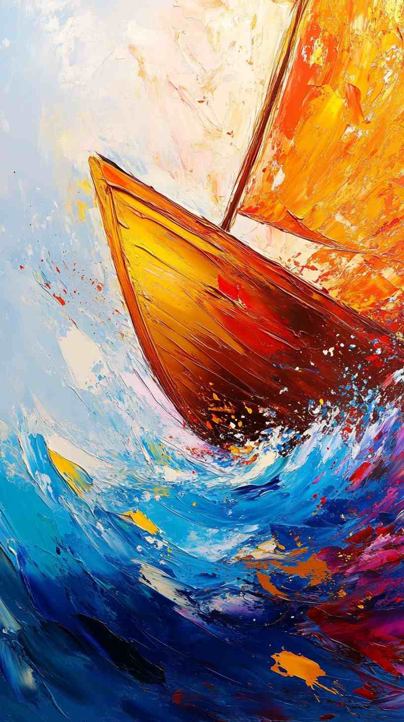 Boat Painting Designs 4K HD Wallpapers Boat Painting Designs 4K HD Wallpapers