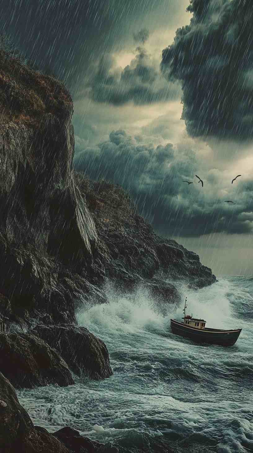 Boat in a Storm Free Images 4K HD Wallpapers Boat in a Storm Free Images 4K HD Wallpapers