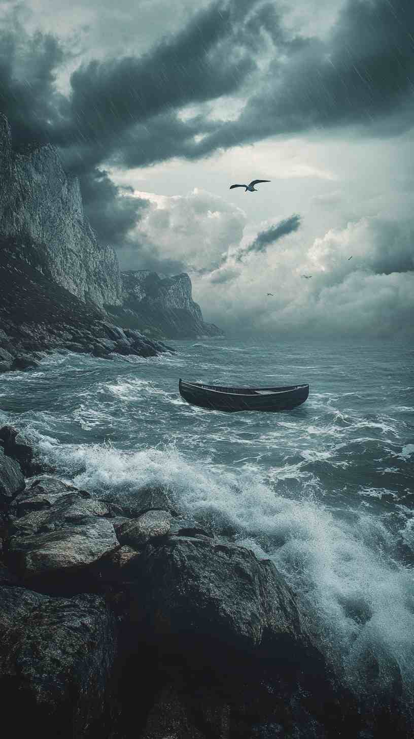 Boat in a Storm Free Images 4K HD Wallpapers Boat in a Storm Free Images 4K HD Wallpapers