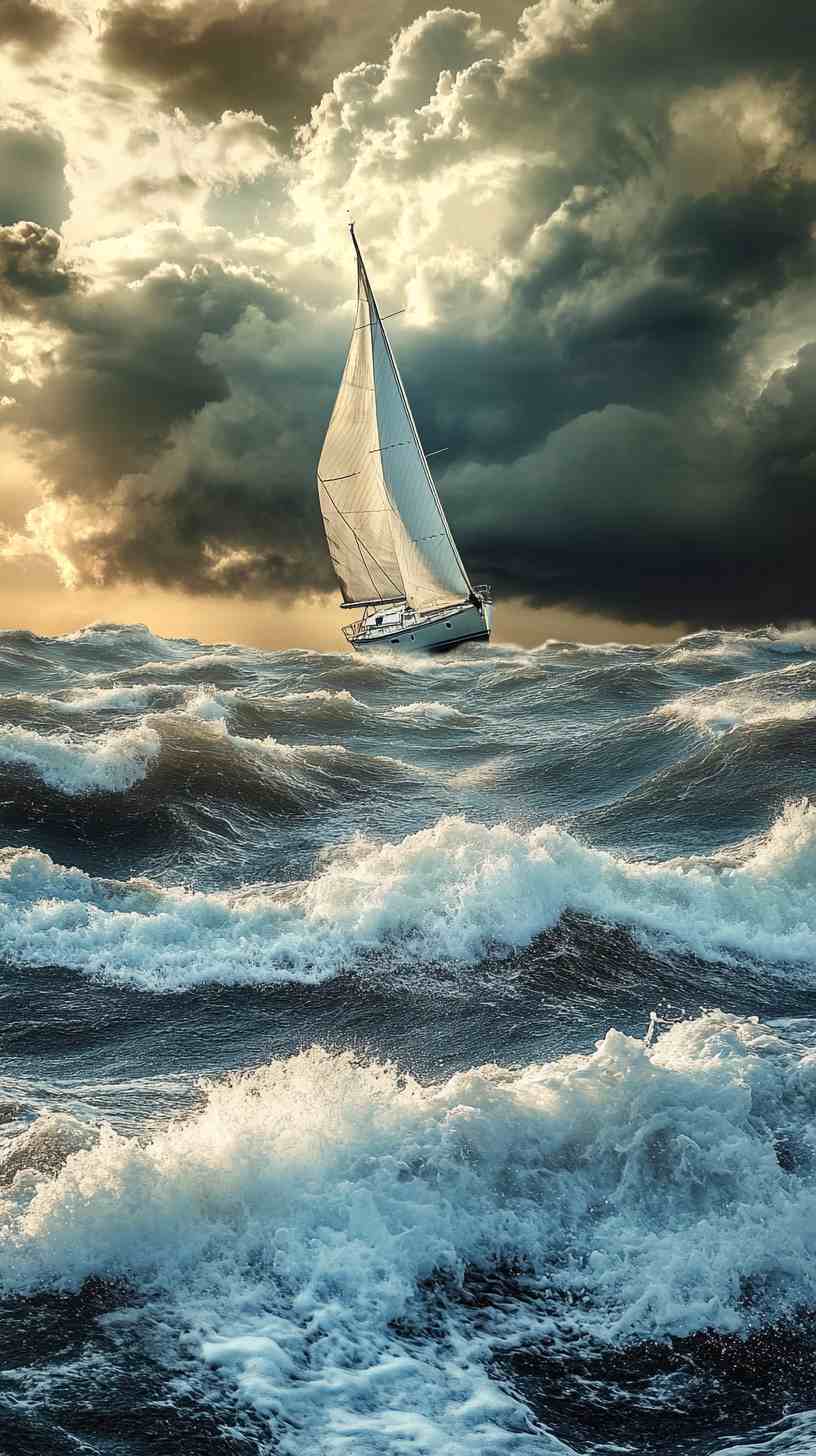 Boat in a Storm Free Images 4K HD Wallpapers Boat in a Storm Free Images 4K HD Wallpapers