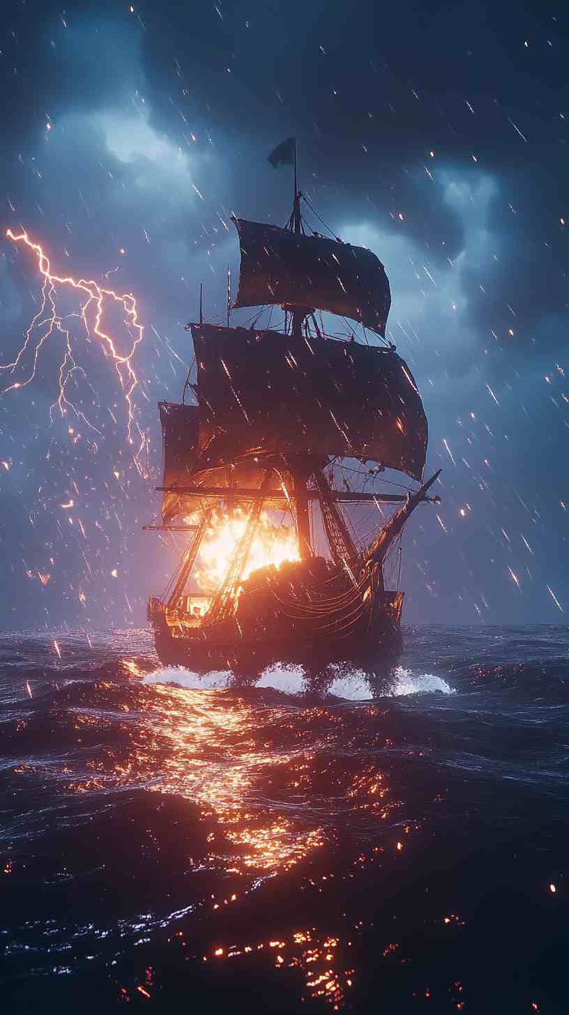 Boat in a Storm Free Images 4K HD Wallpapers Boat in a Storm Free Images 4K HD Wallpapers
