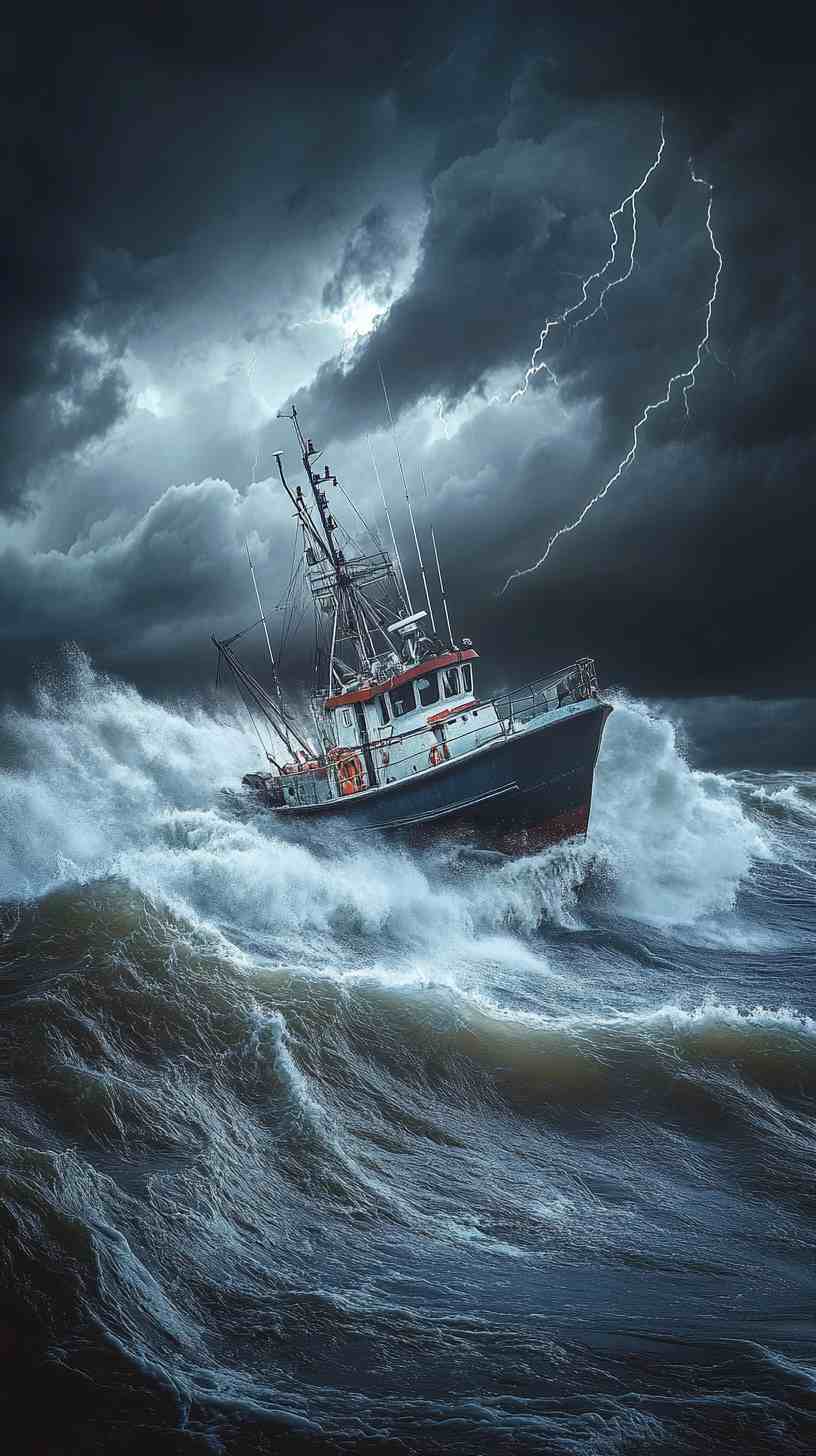 Boat in a Storm Free Images 4K HD Wallpapers Boat in a Storm Free Images 4K HD Wallpapers