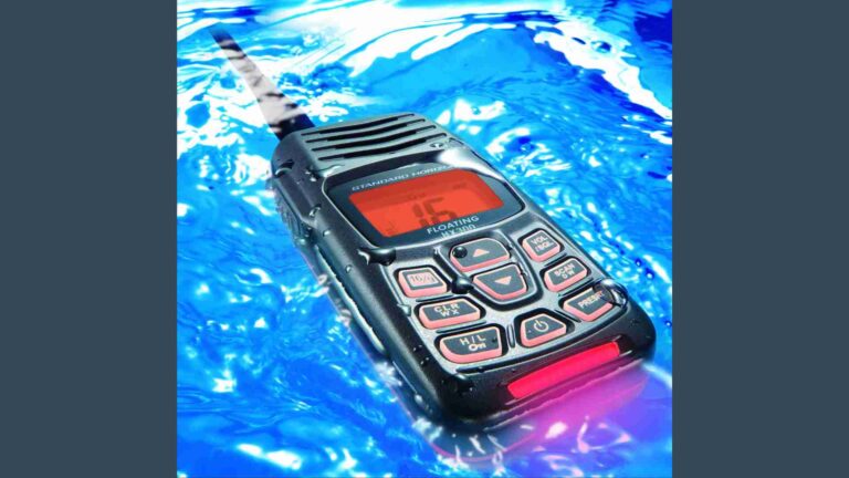 a review of the Standard Horizon HX300 VHF radio