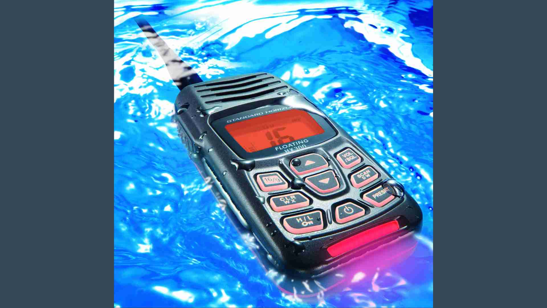 a review of the Standard Horizon HX300 VHF radio