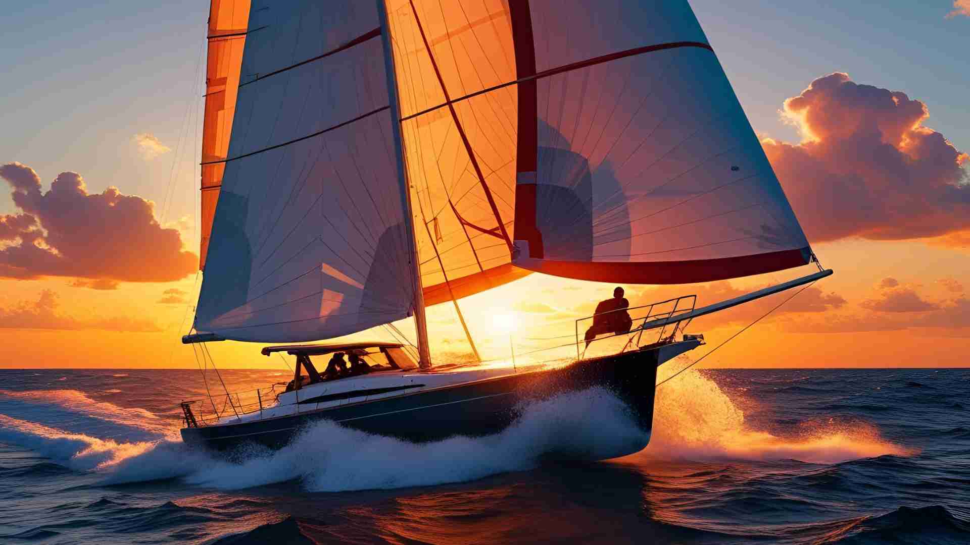 What should a sailboat do when approaching a PWC?