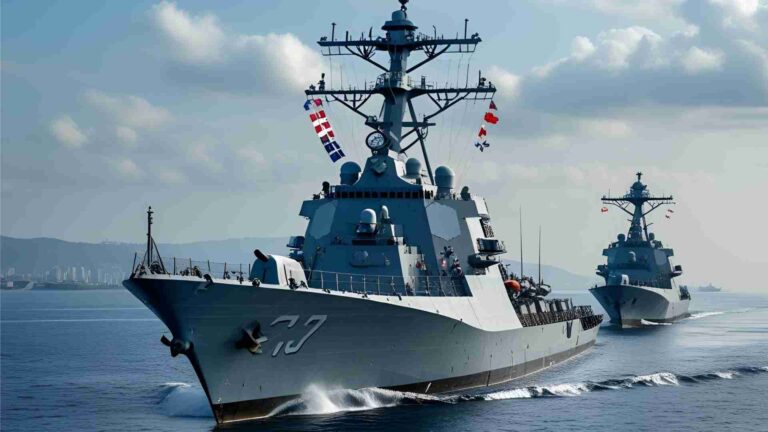 Minimum Distance Between a U.S. Naval Vessel