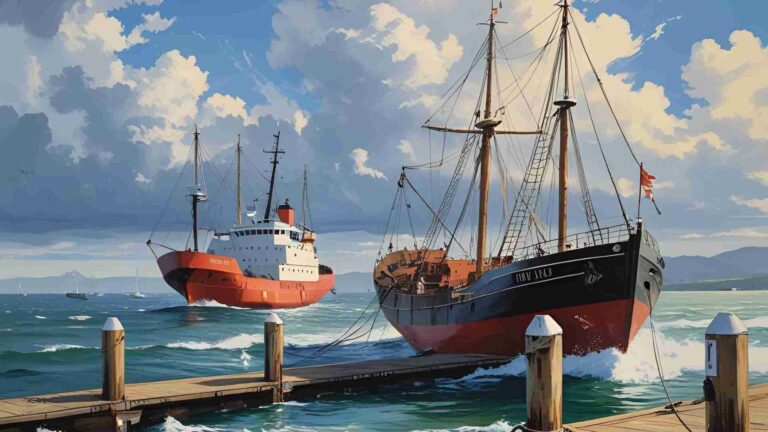 Docking With Wind or Current Toward the Dock