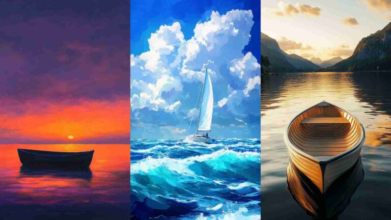 Boat Pictures to Paint Images 4K HD Wallpapers
