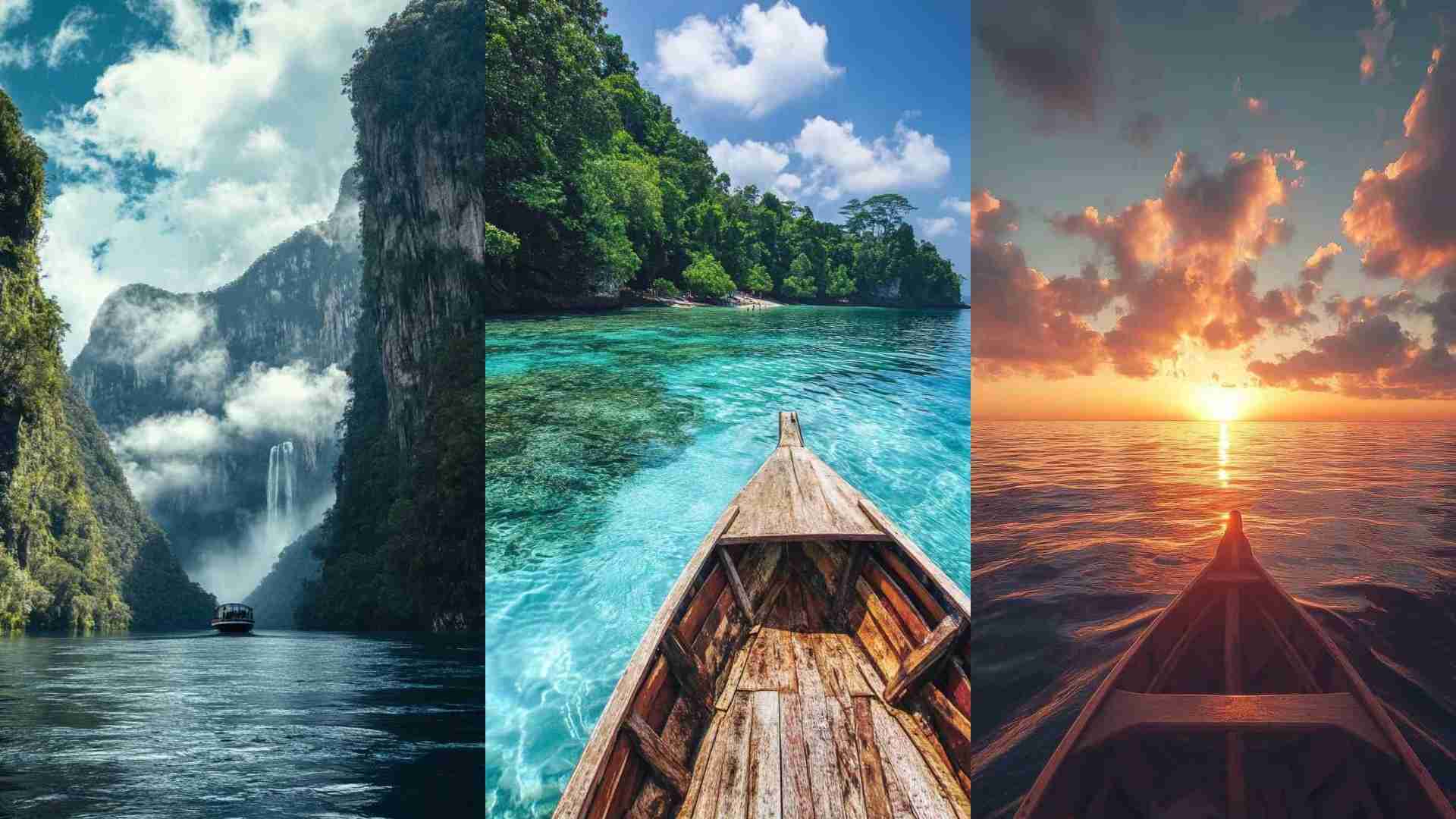 Boat Trip Images 4K HD Wallpapers