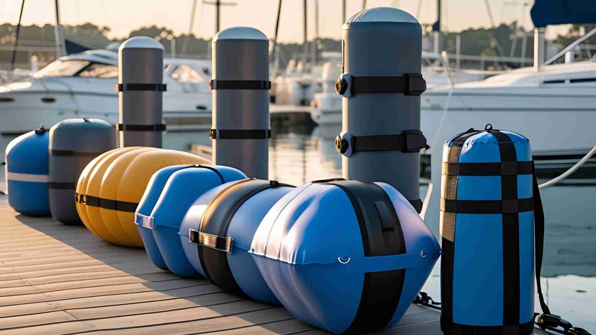 Boat Fenders and Bumpers – Adjustable and Inflatable
