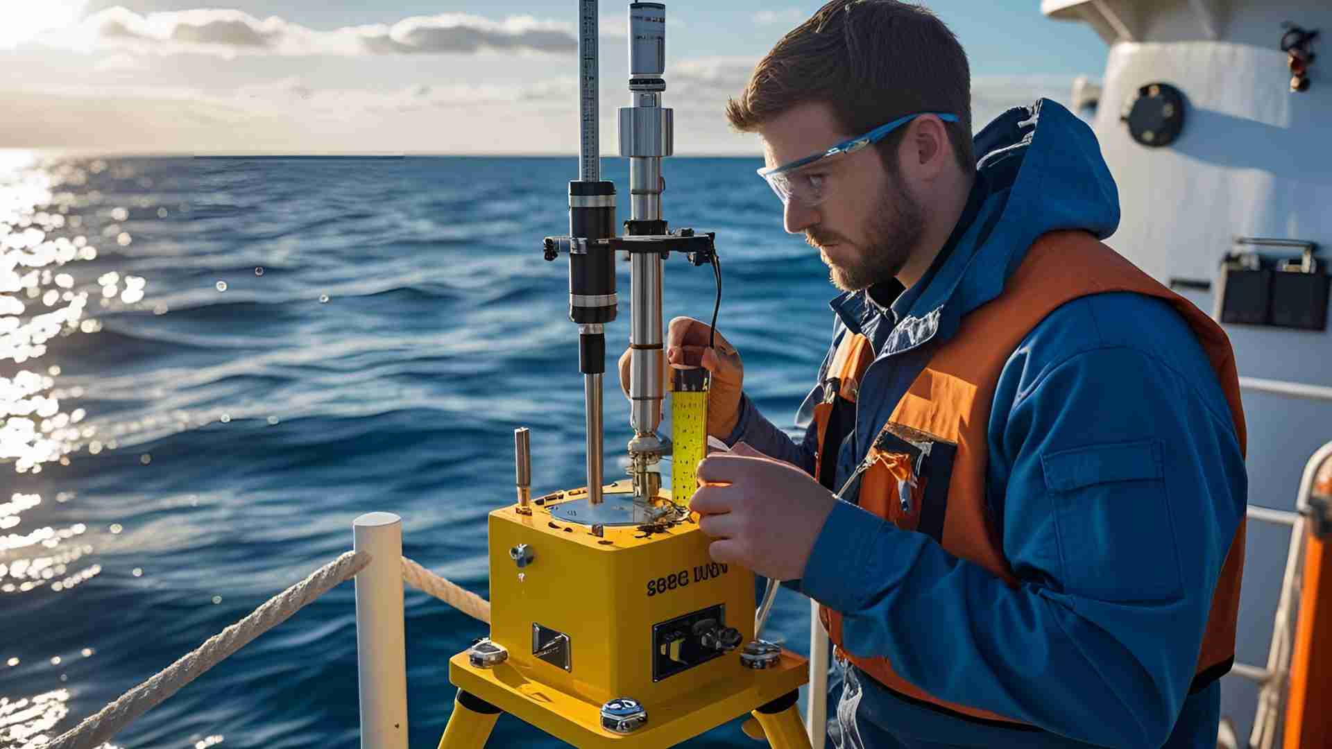 Right equipment for measurement in marine applications