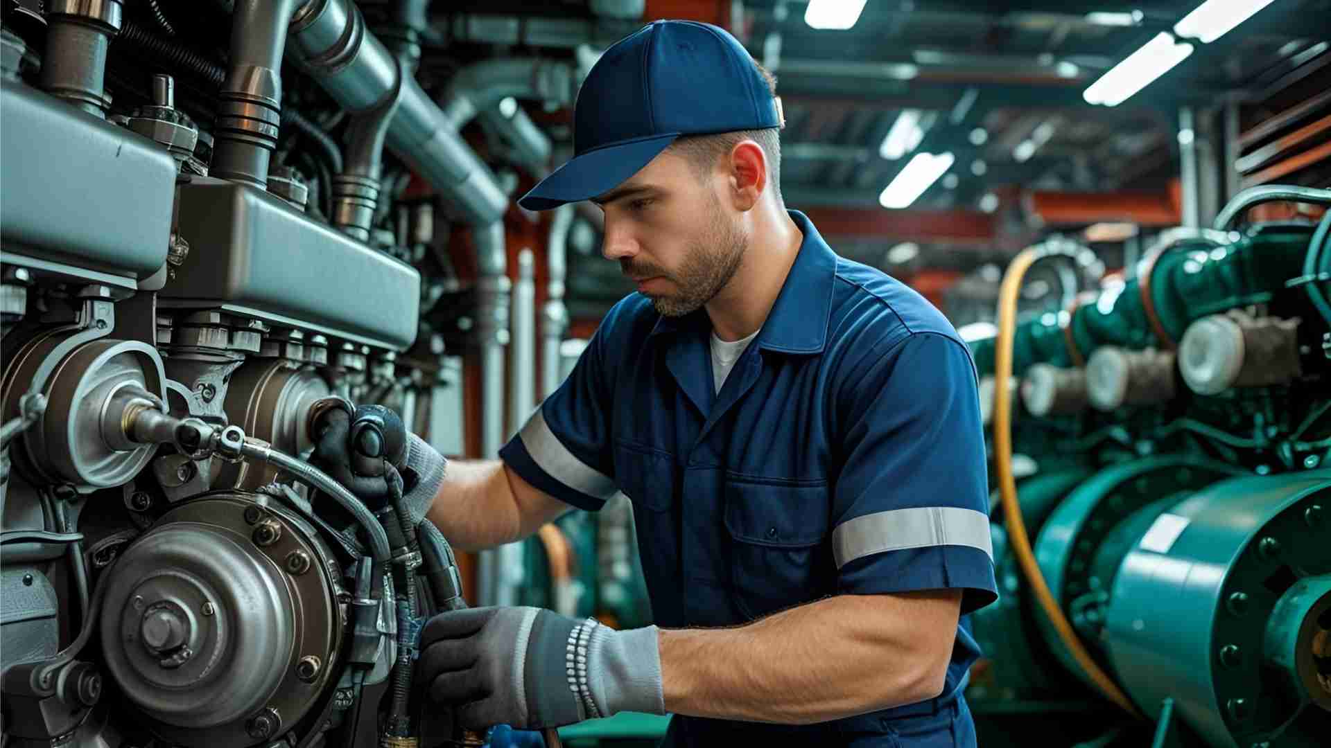 Maintenance of the Fuel Oil System in Marine Diesel Engine Generators