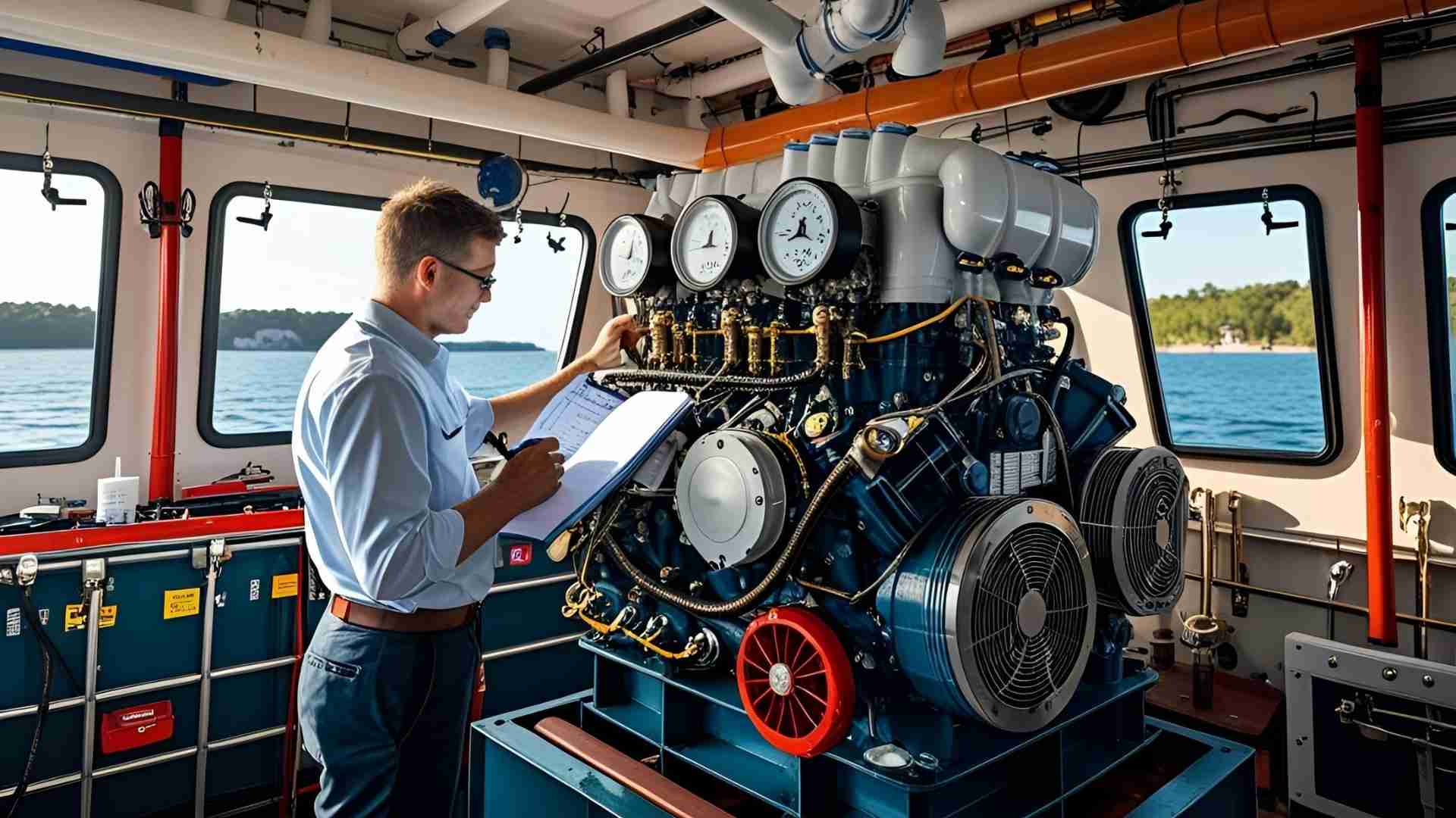 How to Check Performance Data in Marine Diesel Engines