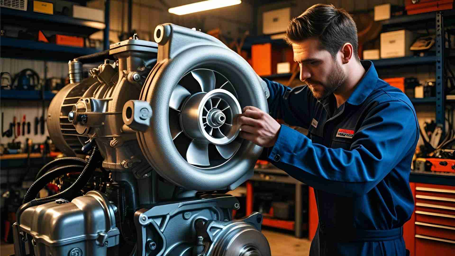 Turbocharger Cleaning & Maintenance for Marine Diesel Generators