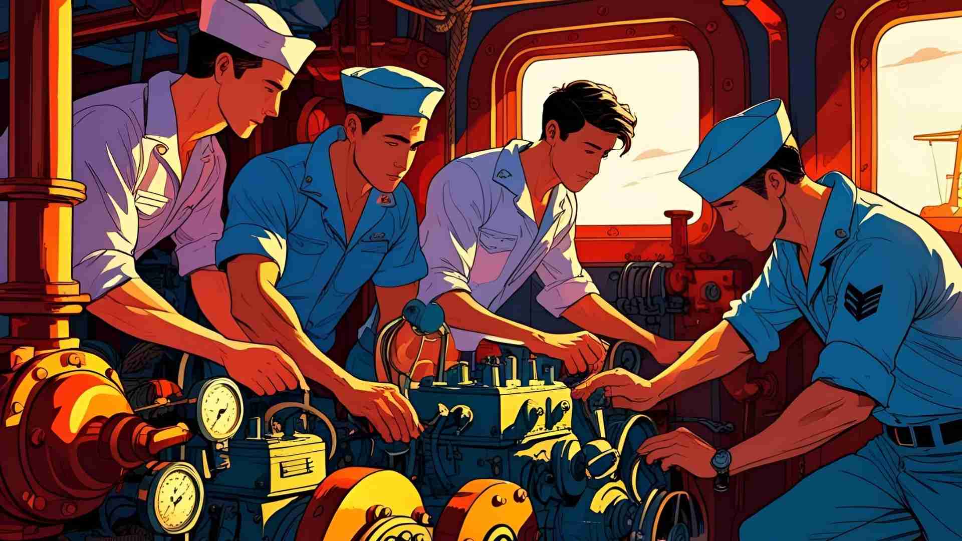 Checklist - Before Departure - Engine Room