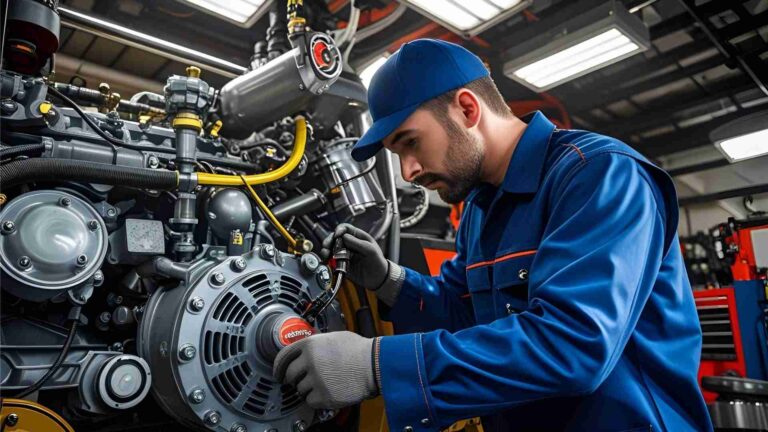 Maintenance of Lubricating Oil Systems in Marine Diesel Engine Generators