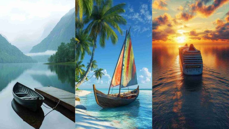Boat Scenery Images 4K HD Wallpapers