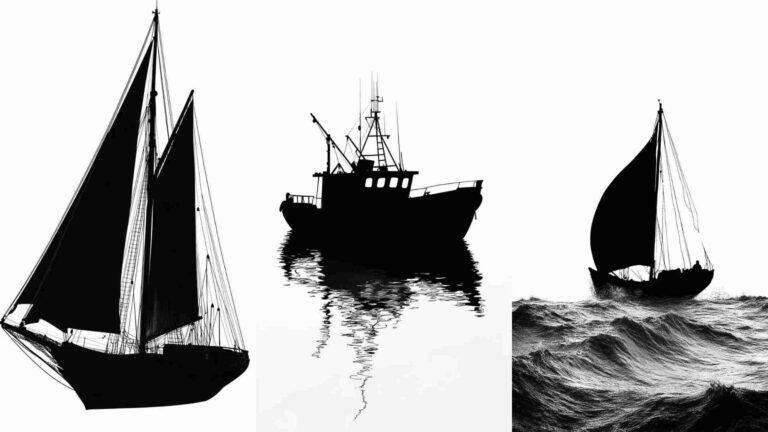 Boat Silhouette PNG Images 4K HD Wallpapers