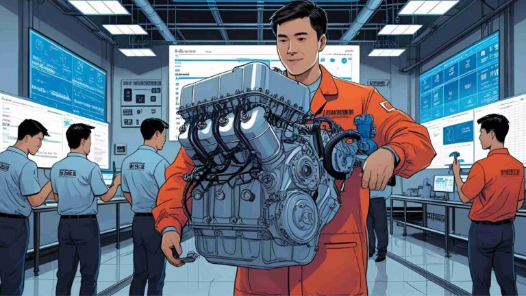 MAN's dual-fuel methanol engine passes class test in China