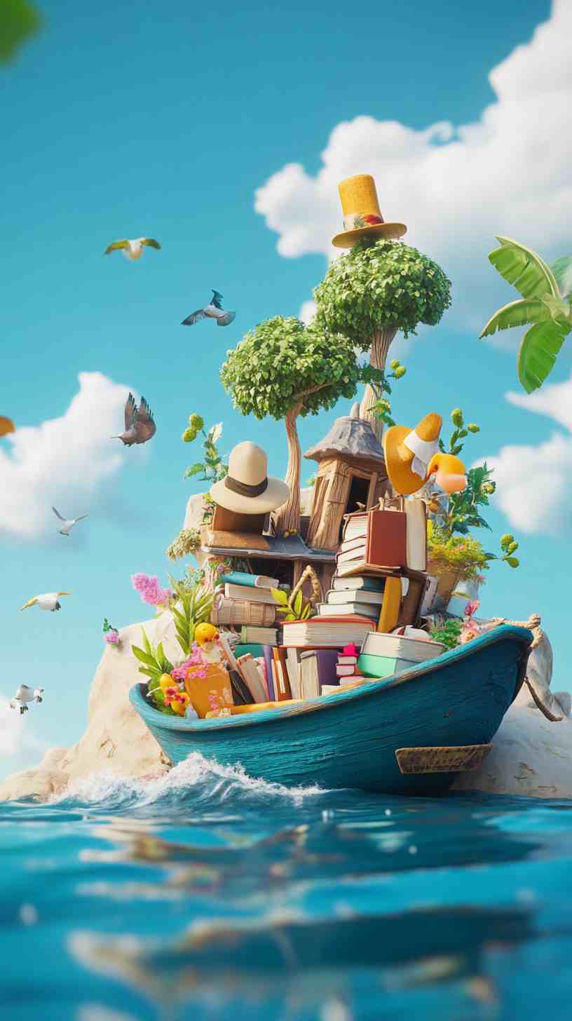 Boat Pic Cartoon Images 4K HD Wallpapers