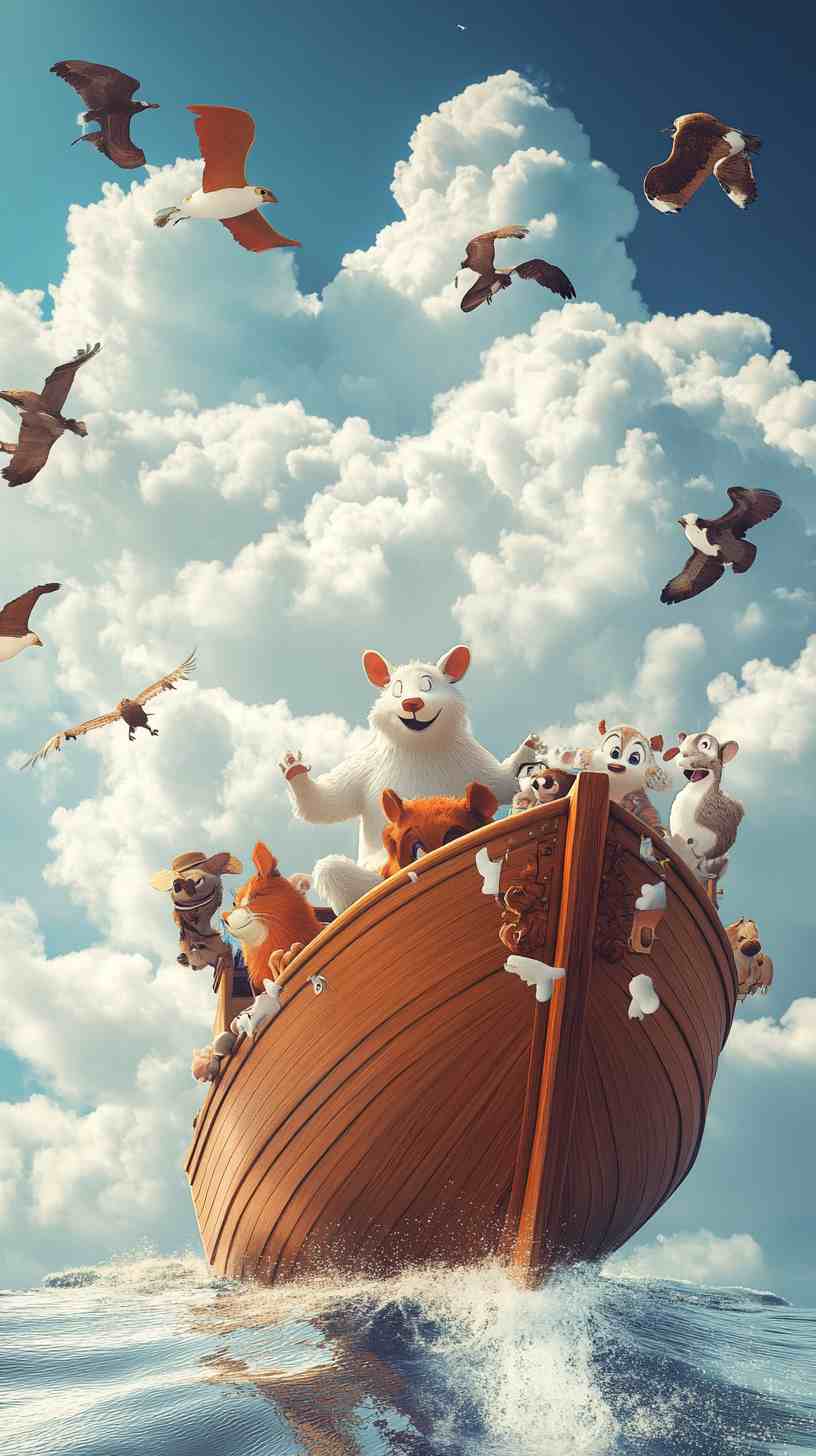 Boat Pic Cartoon Images 4K HD Wallpapers