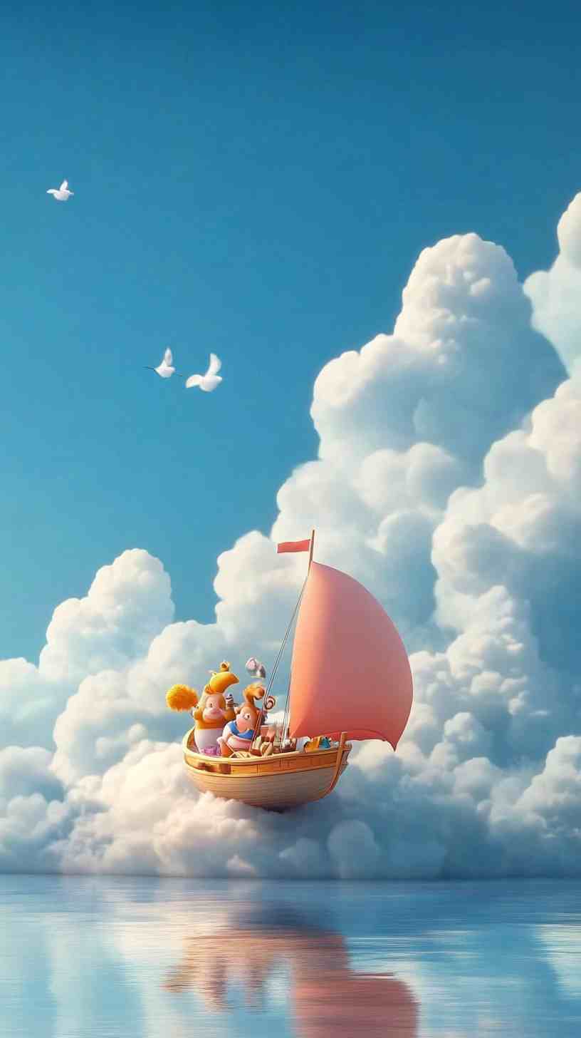 Boat Pic Cartoon Images 4K HD Wallpapers