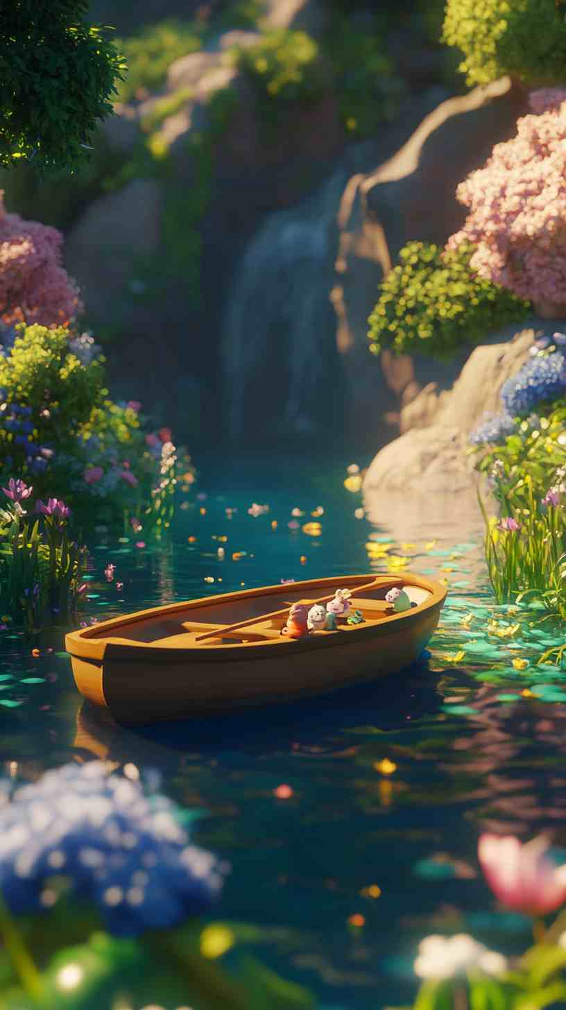 Boat Pic Cartoon Images 4K HD Wallpapers