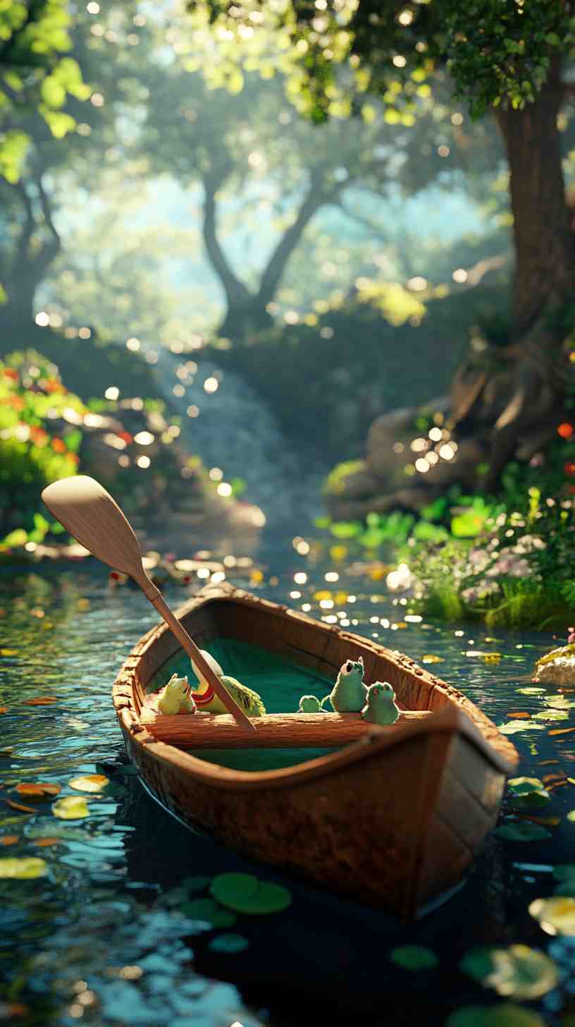 Boat Pic Cartoon Images 4K HD Wallpapers