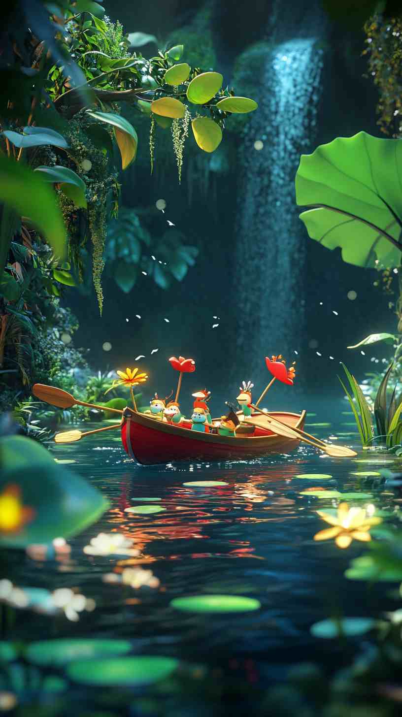 Boat Pic Cartoon Images 4K HD Wallpapers